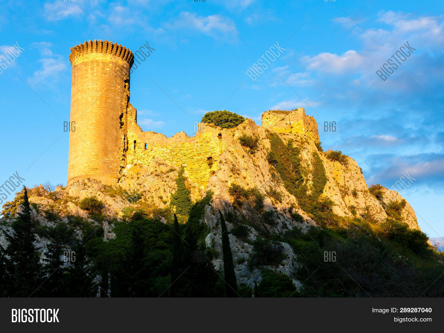 Chateau De L Hers Near Image Photo Free Trial Bigstock