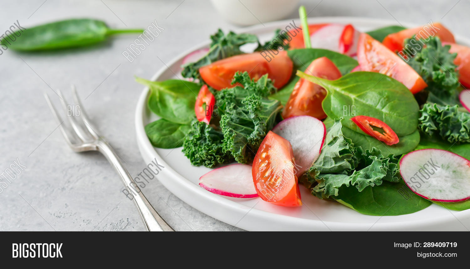 Fresh Salad Organic Image & Photo (Free Trial) Bigstock
