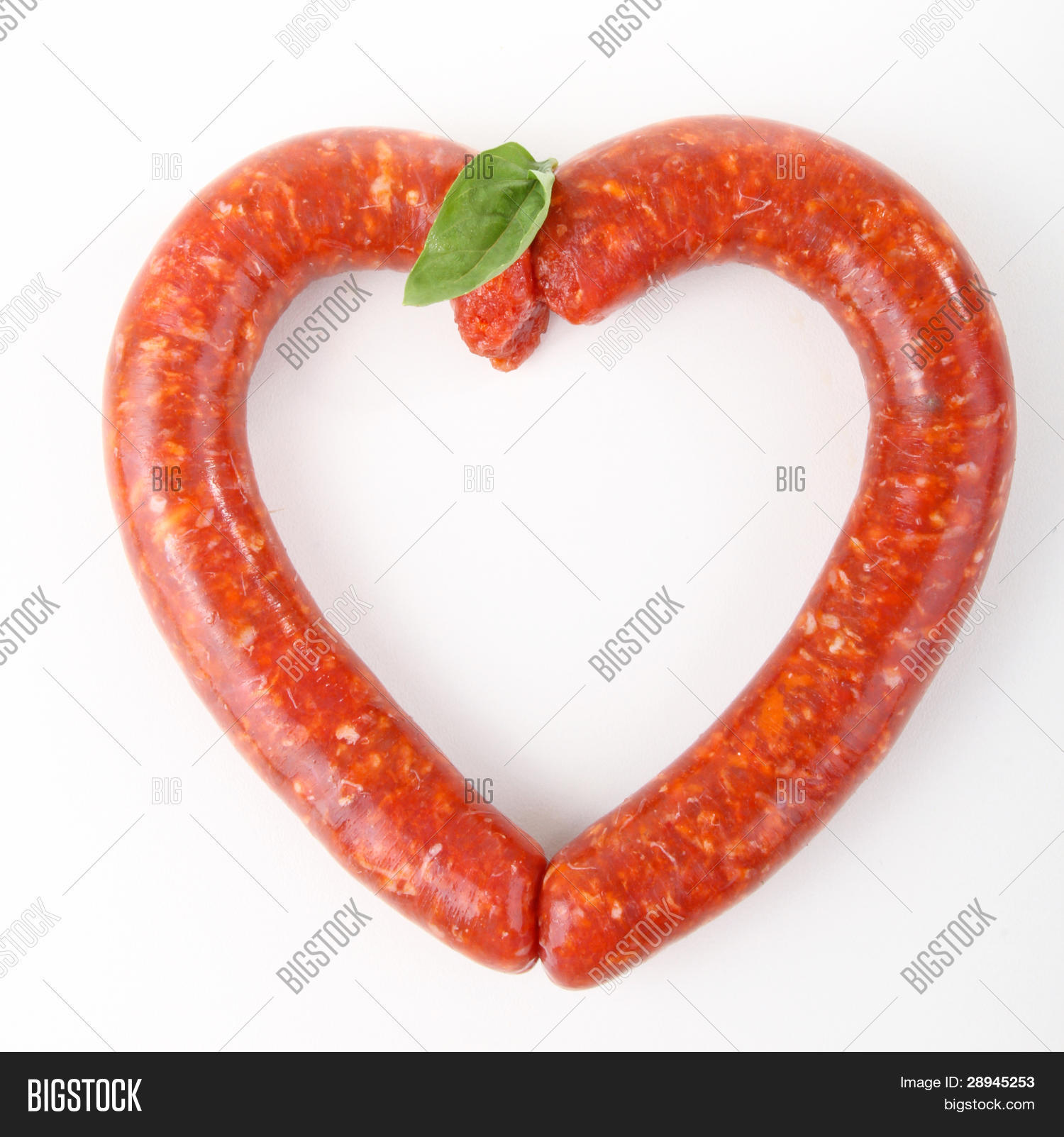 Heartshaped Sausage Image & Photo (Free Trial) Bigstock