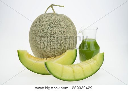 Cantaloupe Melon Isolated