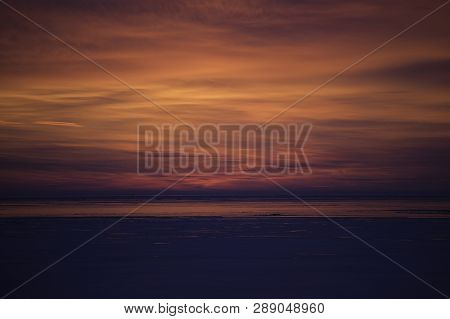 Sunrise Sunset Over Lake St. Clair  Grosse Pointe Mi