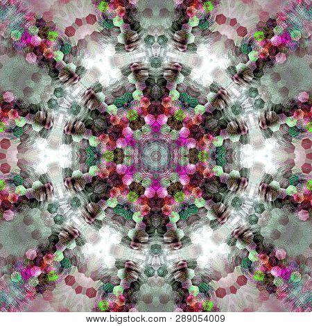 Universum Style Mandala - Pearl Or Hexagonal Design