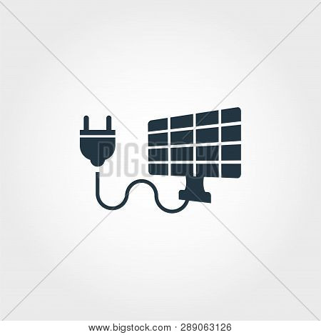 Soft Energy Creative Icon. Monochrome Style Design From Urbanism Icons Collection. Soft Energy Icon 