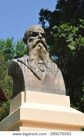 Chernivtsi, Ukraine - February 13, 2019: Josef Hlavka Memorial In Chernivtsi.  Josef Hlávka (15 Febr