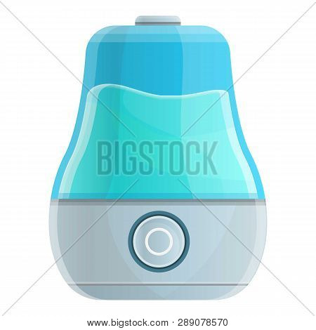 Humidifier Icon. Cartoon Of Humidifier Icon For Web Design Isolated On White Background