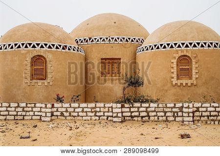 Mud Brick House In Siwa Oasis, Egypt