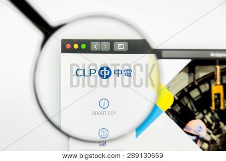 Los Angeles, California, Usa - 12 March 2019: Illustrative Editorial, Clp Holdings Website Homepage.