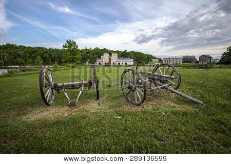 Michigan State Historical Park. The Abandoned Ghost Town Of Fayette Michigan Now Serves A State Hist