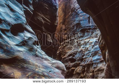 The Mujib Reserve Of Wadi Mujib Is The Lowest Nature Reserve In The World, Located In The Mountainou