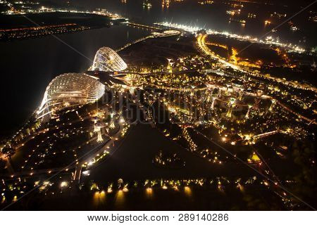 Singapore area at nite