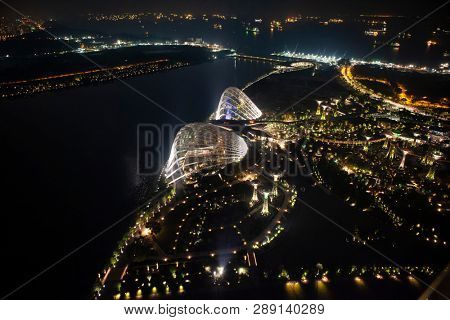 Singapore area at nite