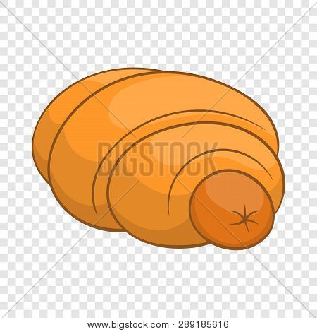 Sausage Roll Icon In Cartoon Style On A Background For Any Web Design