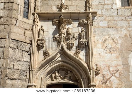 Basilica Of St-sauveur At Pilgrimage Town Of Rocamadour, Episcopal City And Sanctuary Of The Blessed