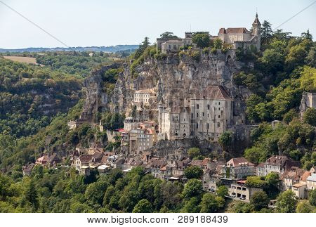 Pilgrimage Town Of Rocamadour, Episcopal City And Sanctuary Of The Blessed Virgin Mary, Lot, Midi-py