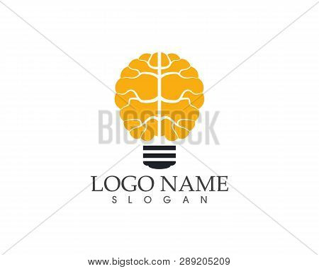Smart Brain Icon Vector Illustration