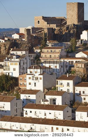 Traditional White Village Houses In Andalucia. Hornos. Spain