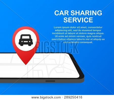 Car Sharing Service Vector Photo Free Trial Bigstock