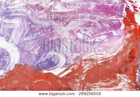 Design For Backgrounds, Wallpapers, Covers And Packaging. Paper Textured Aquarelle Canvas For Modern