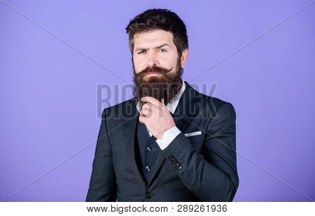 Elegancy And Male Style. Fashion Concept. Guy Wear Formal Outfit. Impeccable Style. Businessman Fash