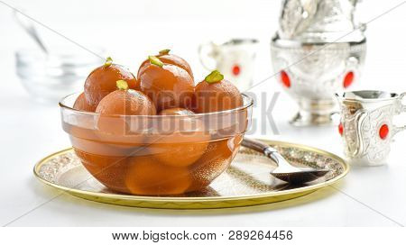 Gulab Jaman. A Most Demanding Mithai Known As King Of  Confectionery Dessert