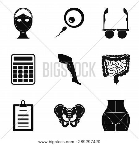 Assay Icons Set. Simple Set Of 9 Assay Icons For Web Isolated On White Background