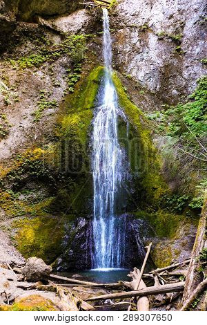 Marymere Falls, Olympic National Park, Washington, Usa.