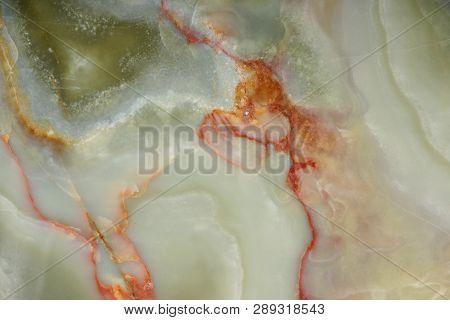 Pattern Of Natural Stone Green Onyx Miele