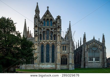 Ely Cathedral, A 10th Century Cathedral At Ely, Cambridgeshire, Uk