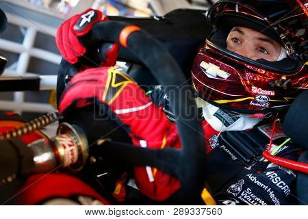 March 09, 2019 - Avondale, Arizona, USA: Kyle Larson (42) gets ready to practice for the Ticket Guardian 500 at ISM Raceway in Avondale, Arizona.