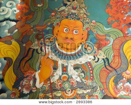 Buddhistisk maleri i Tibet