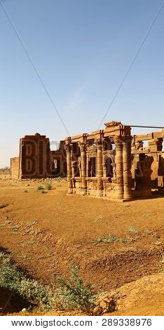 The Antique Temple Of The Black Pharaohs