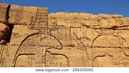 The Antique Temple Of The Black Pharaohs