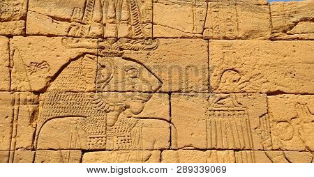 The Antique Temple Of The Black Pharaohs