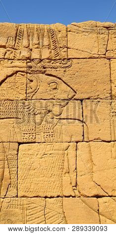 The Antique Temple Of The Black Pharaohs