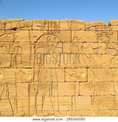 The Antique Temple Of The Black Pharaohs