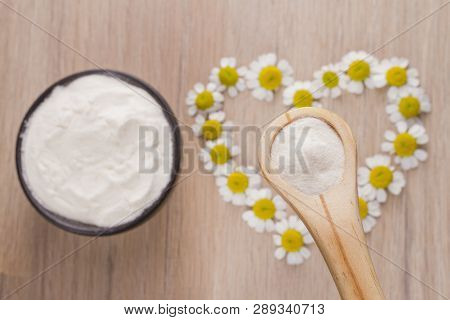 Collagen Protein Top View, Hydrolyzed Collagen