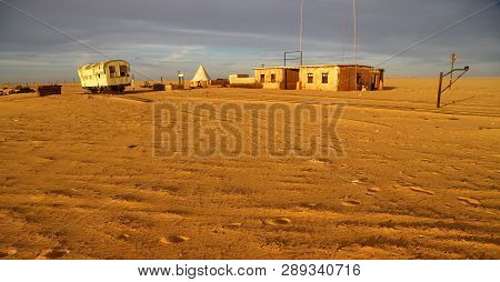 In The Desert The Old Station Six