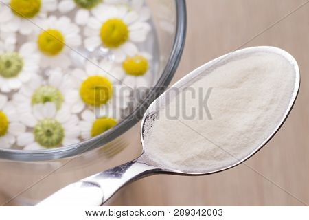 Collagen Protein Top View, Hydrolyzed Collagen