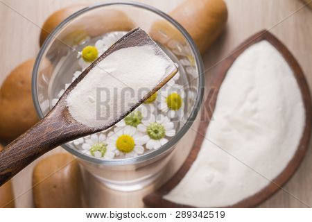 Collagen Protein Top View, Hydrolyzed Collagen