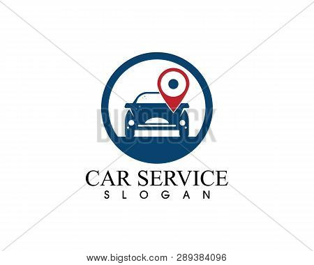 Auto Car Service Logo Vector Template