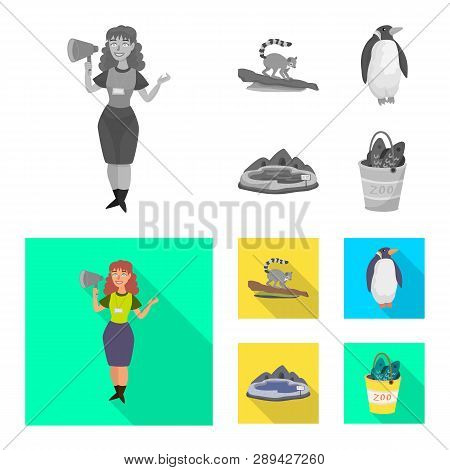 Vector Illustration Of Nature  And Fun  Icon. Collection Of Nature  And Entertainment Stock Symbol F