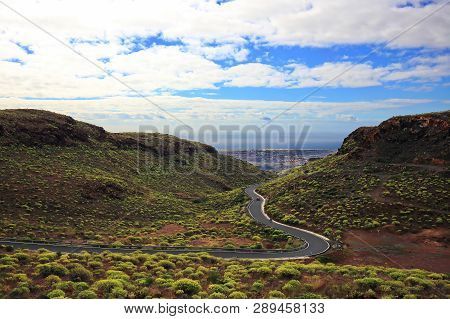 Degollada De La Yegua Is A Plateau In Gran Canaria
