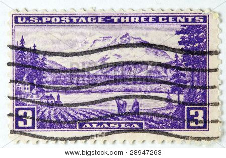 Alaska landbrug og bjerge