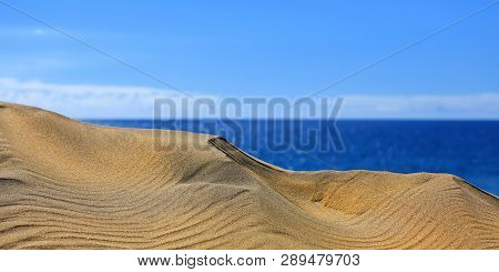 Maspalomas The Sand Dunes On Gran Canaria