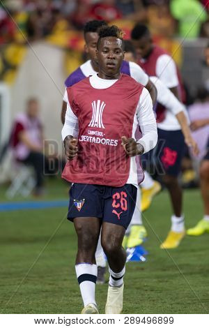 Rio, Brazil - March 13, 2019: Jhojan Julio  Player In Match Between Flamengo (bra) And Ldu (ecu) By 