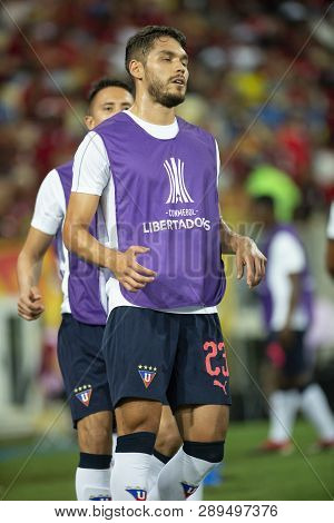 Rio, Brazil - March 13, 2019: Nicolas Freire Player In Match Between Flamengo (bra) And Ldu (ecu) By