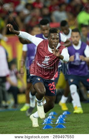 Rio, Brazil - March 13, 2019: Jhojan Julio  Player In Match Between Flamengo (bra) And Ldu (ecu) By 
