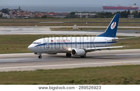 Airplane Takeoff From Airport
