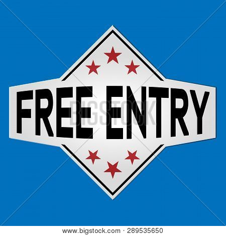 Free Entra Paper Web Badge Logo Icon With Stars