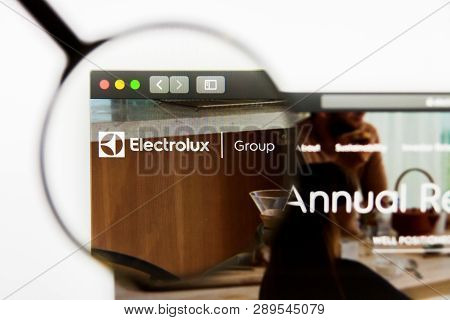 Los Angeles, California, Usa - 13 March 2019: Illustrative Editorial, Electrolux Group Website Homep